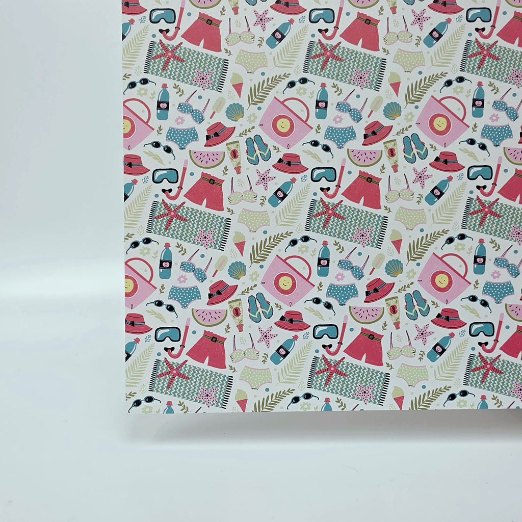 PatternPly® Full Coverage Beach Essentials 2 sheet showing the pattern