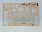 PatternPly® Scattered Starburst Doodles MICRO product photo 3