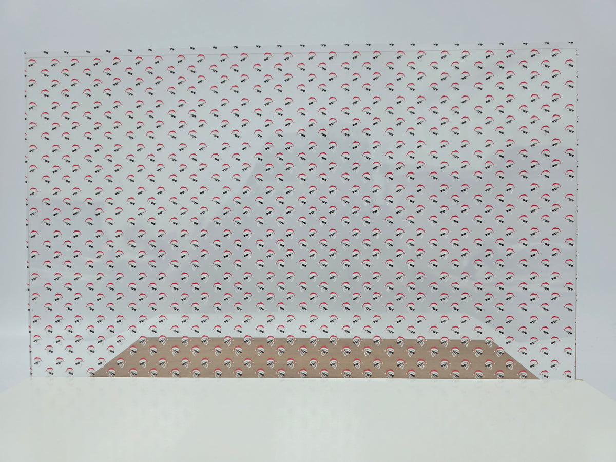PatternPly® Scattered Skulls and Santa Hats product photo 2