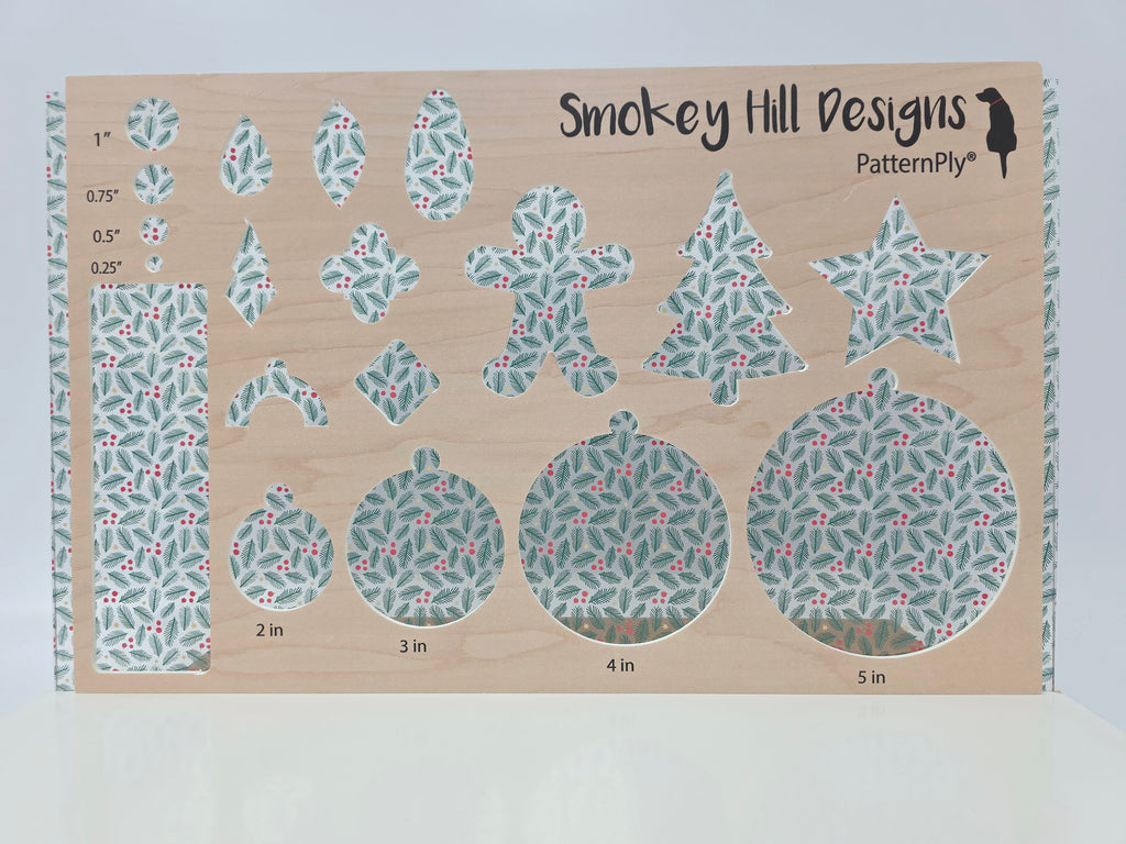 PatternPly® Scattered Festive Berries and Foliage product photo 3