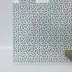 PatternPly® Scattered Festive Berries and Foliage sheet showing the pattern