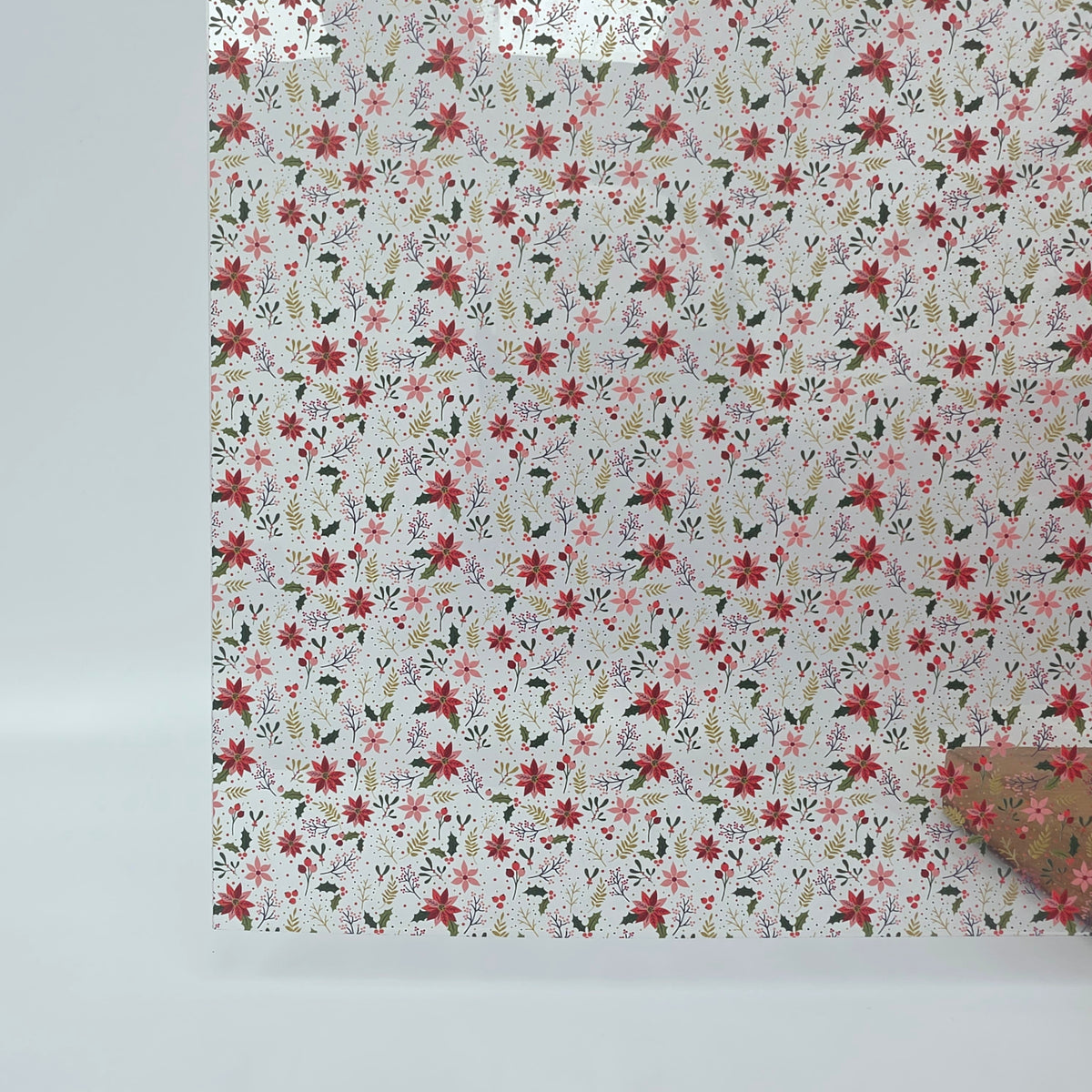 PatternPly® Scattered Festive Florals sheet showing the pattern