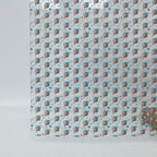 PatternPly® Scattered Christmas Sloths sheet showing the pattern