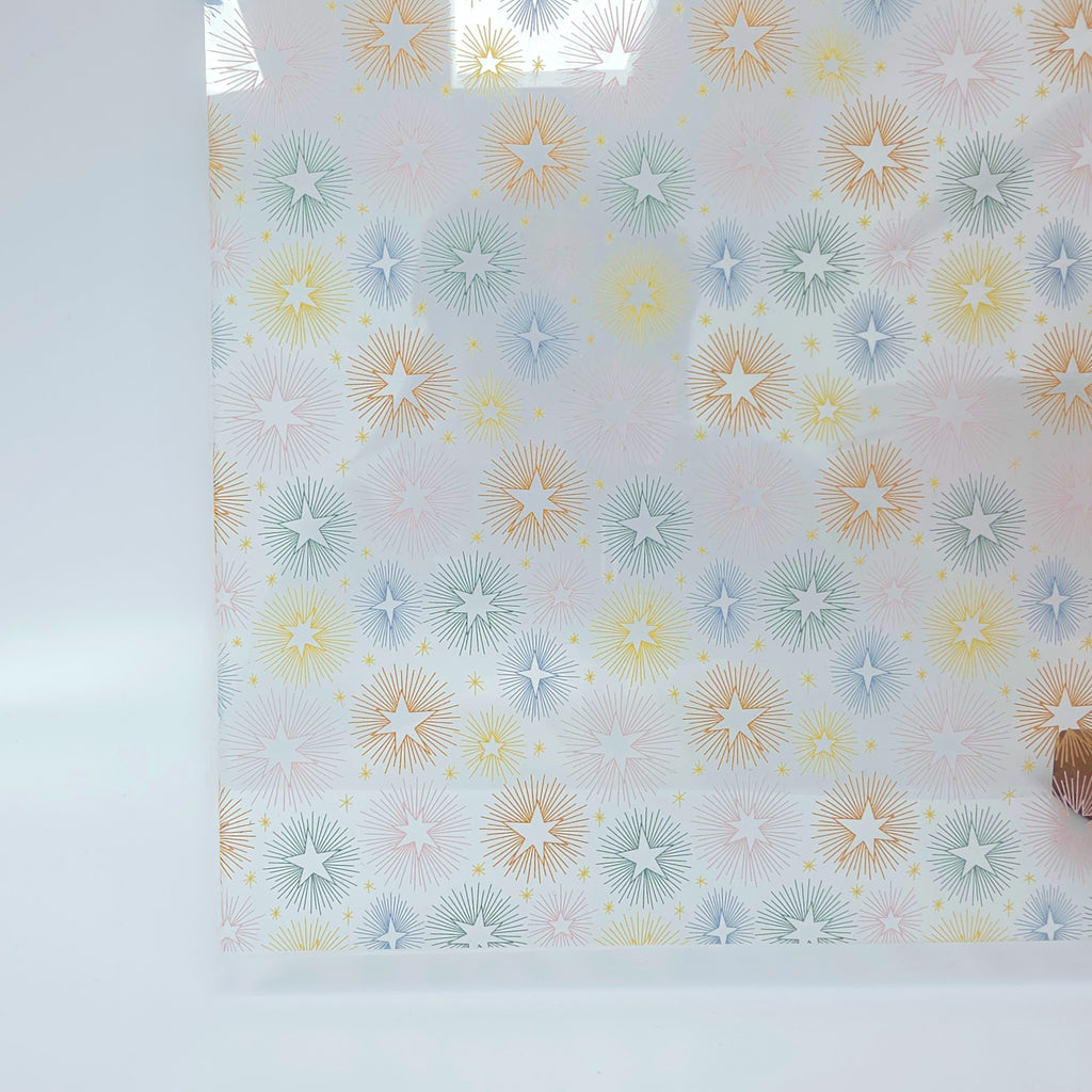 PatternPly® Scattered Starburst Doodles sheet showing the pattern