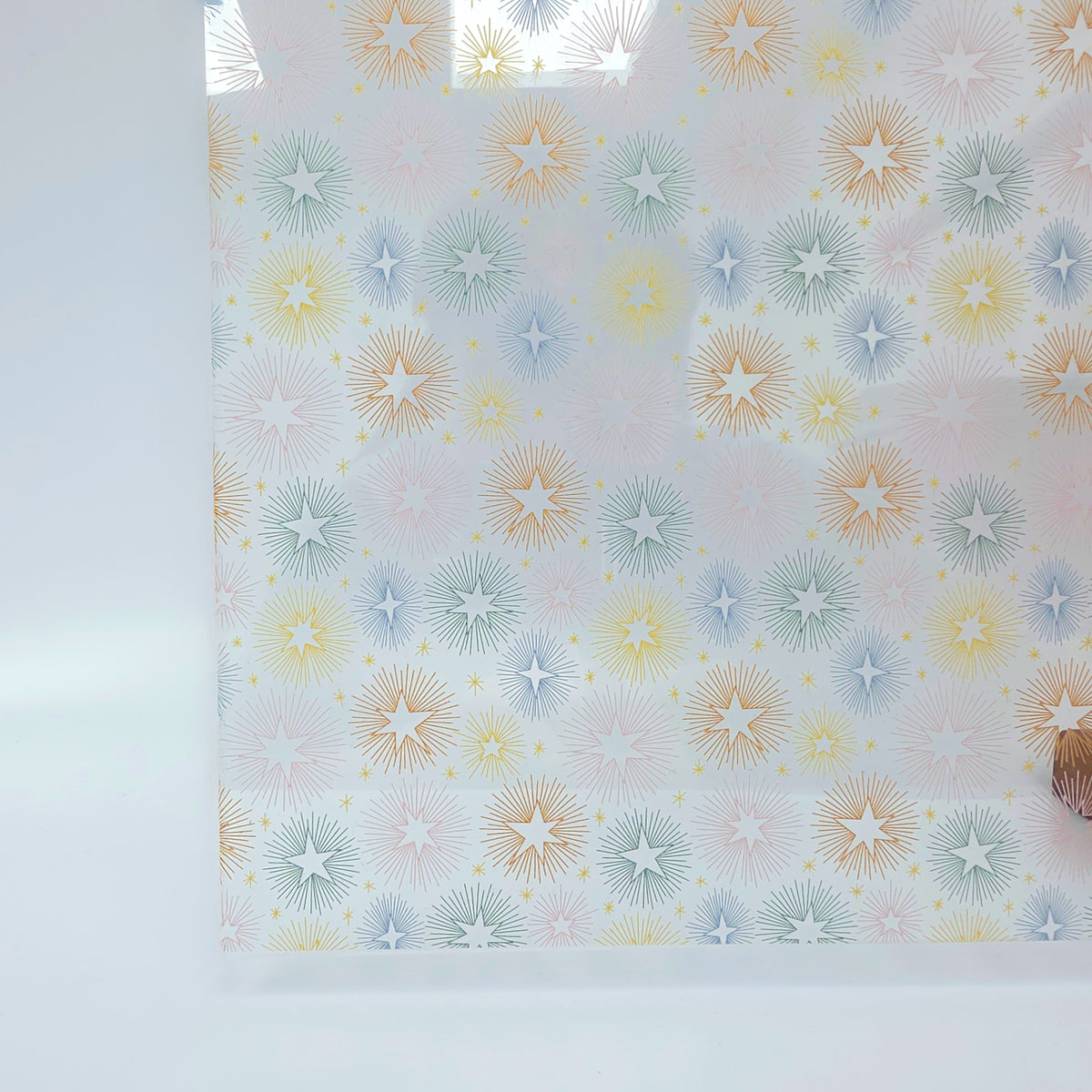 PatternPly® Scattered Starburst Doodles sheet showing the pattern