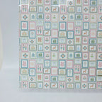 PatternPly® Scattered Christmas Stamps sheet showing the pattern