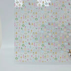 PatternPly® Scattered Nutcrackers and Ballerinas MICRO sheet showing the pattern