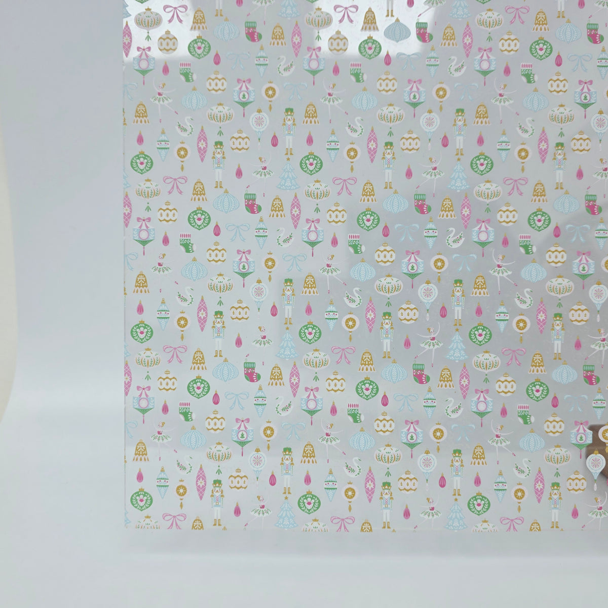 PatternPly® Scattered Nutcrackers and Ballerinas MICRO sheet showing the pattern
