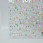 PatternPly® Scattered Nutcrackers and Ballerinas LARGE sheet showing the pattern