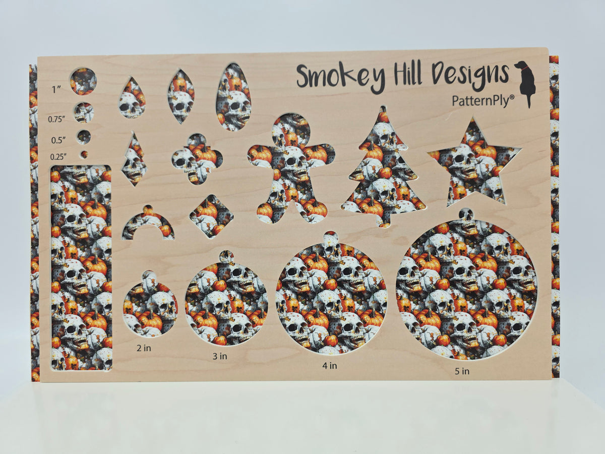 PatternPly® Full Coverage Skulls and Pumpkins product photo 3