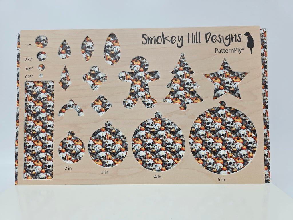 PatternPly® Full Coverage Skulls and Pumpkins MICRO product photo 3