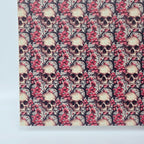 PatternPly® Full Coverage Skulls and Blossoms sheet showing the pattern