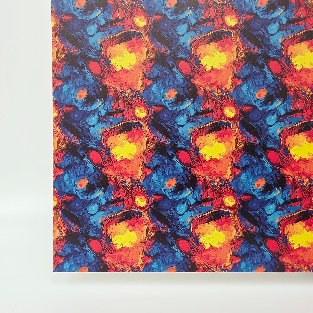 PatternPly® Full Coverage Vibrant Flux LARGE sheet showing the pattern