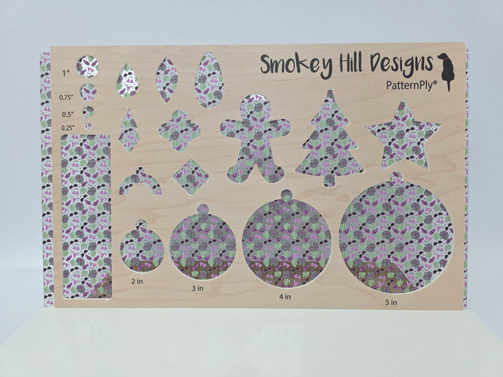 PatternPly® Scattered Purple BikiniWeen product photo 3