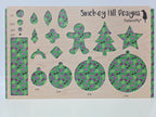 PatternPly® Full Coverage BikiniWeen on Green product photo 3