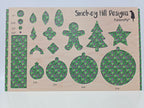 PatternPly® Full Coverage BikiniWeen on Green MICRO product photo 3