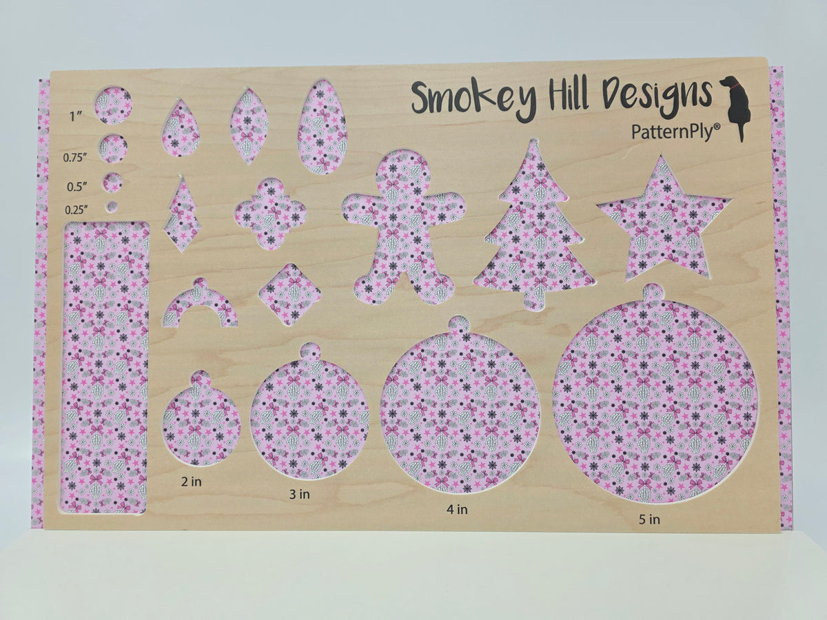 PatternPly® Full Coverage Fingers and Bows on Pink MICRO product photo 3