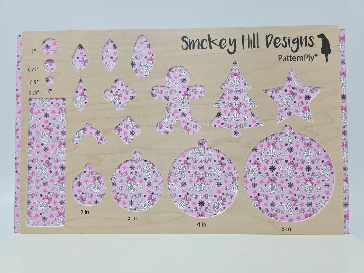 PatternPly® Full Coverage Fingers and Bows on Pink product photo 3