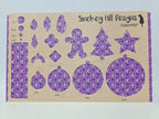 PatternPly® Full Coverage Fingers and Bows on Purple MICRO product photo 3