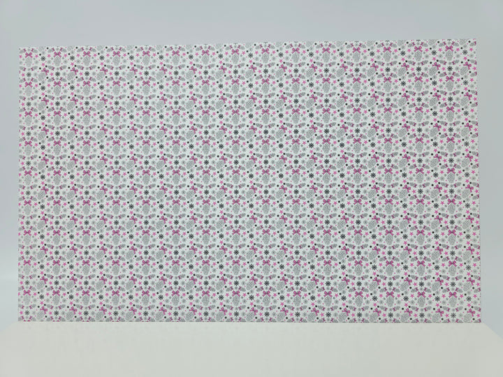 PatternPly® Full Coverage Fingers and Bows on White MICRO