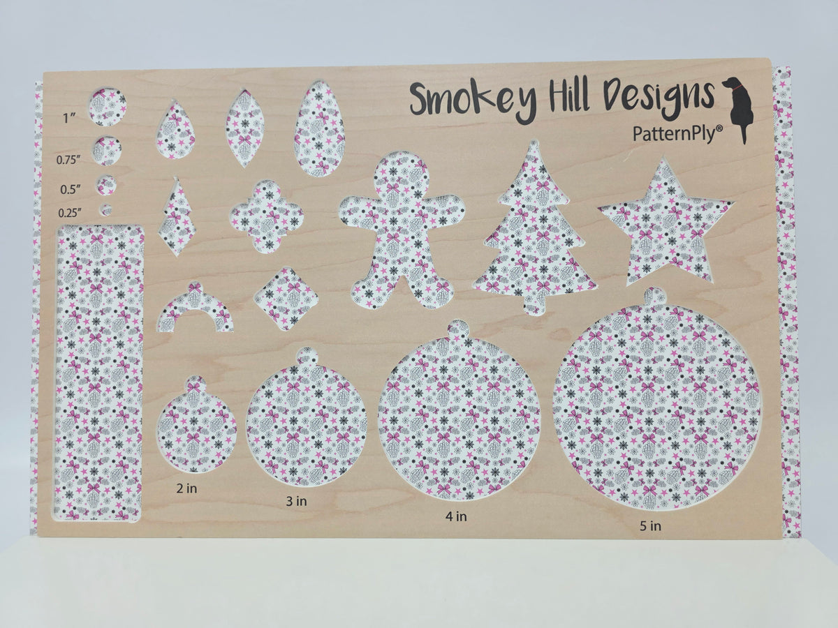PatternPly® Full Coverage Fingers and Bows on White MICRO product photo 3