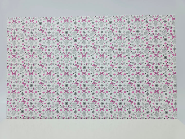 PatternPly® Full Coverage Fingers and Bows on White