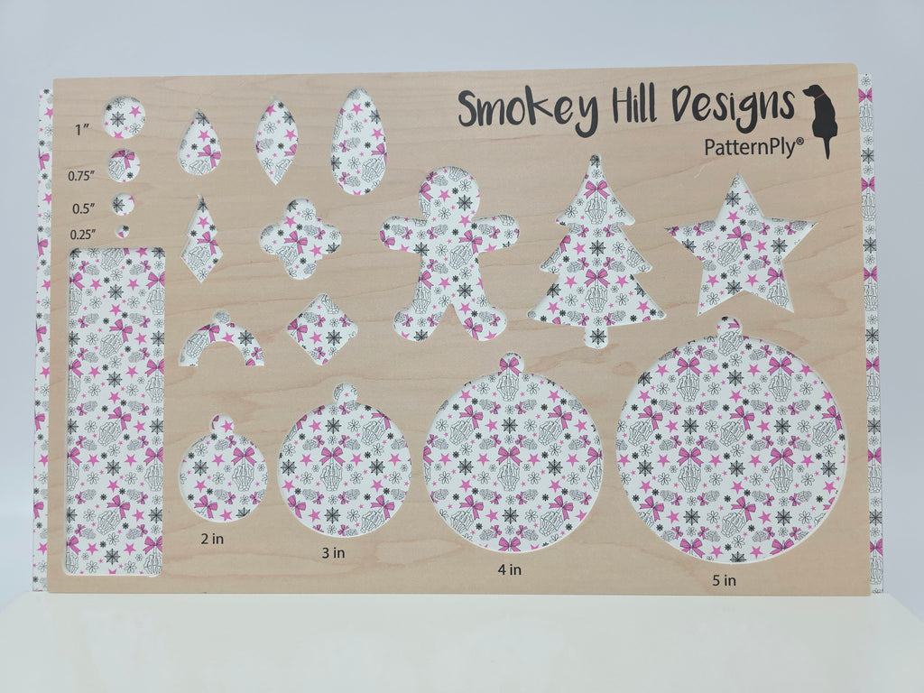 PatternPly® Full Coverage Fingers and Bows on White product photo 3