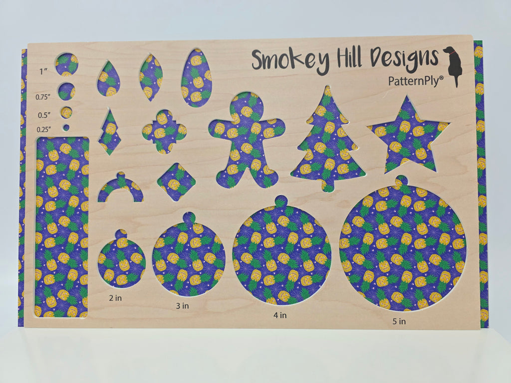 PatternPly® Full Coverage Jack-o-Pineapples on Purple product photo 3