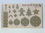 PatternPly® Full Coverage Luau Skulls on Black MICRO product photo 3