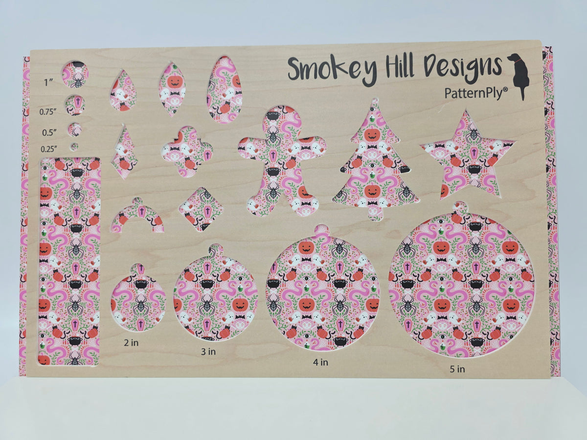 PatternPly® Full Coverage Mystic Snakes and Ghosts on Pink product photo 3