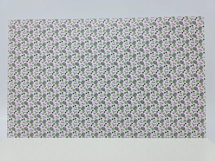 PatternPly® Full Coverage Pink BikiniWeen on White MICRO