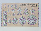 PatternPly® Full Coverage Purple BikiniWeen on White MICRO product photo 3