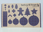 PatternPly® Full Coverage Skeleton Fiesta on Navy MICRO product photo 3