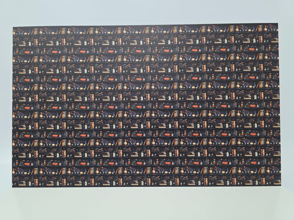 PatternPly® Full Coverage Witchy Bookshelves product photo 2