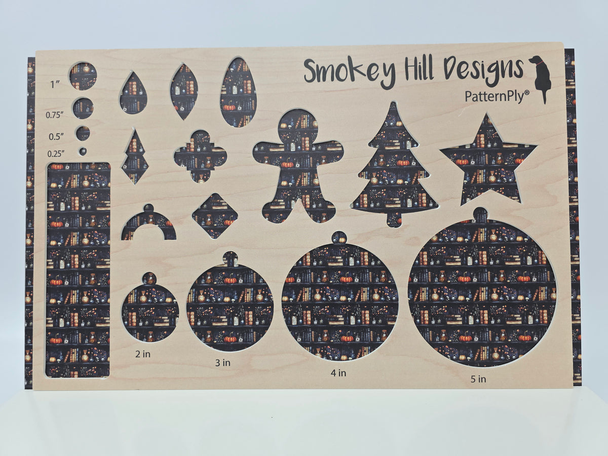 PatternPly® Full Coverage Witchy Bookshelves product photo 3