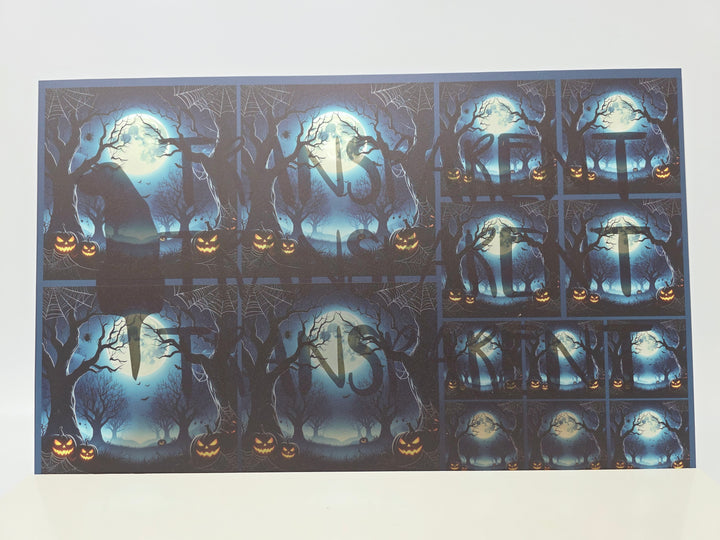 PatternPly® Transparent Foggy Forest 3 Sizes