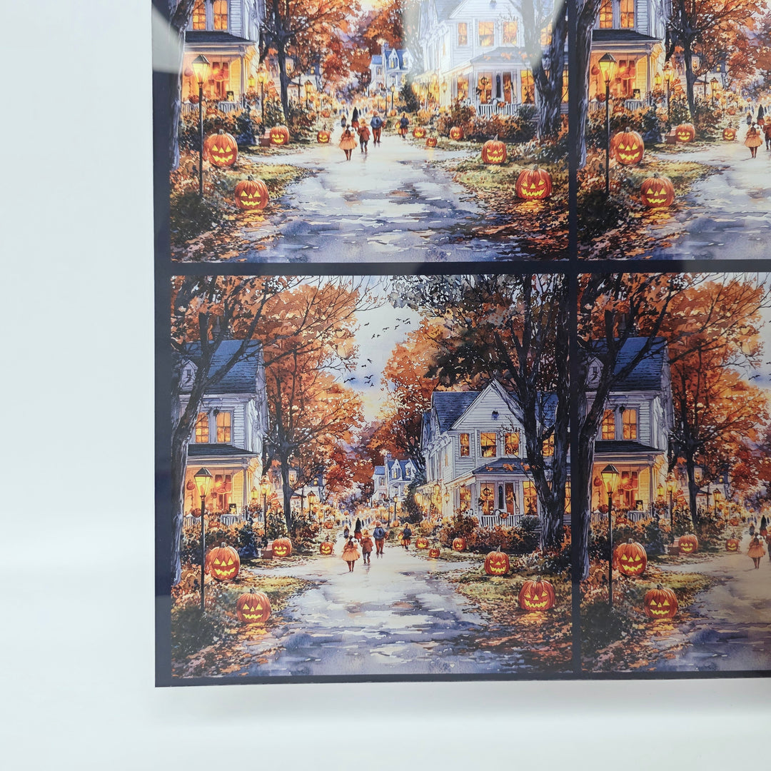 PatternPly® Full Coverage Americana Halloween 3 Sizes