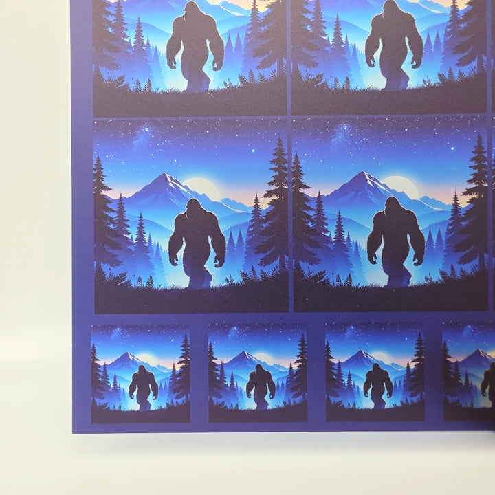 PatternPly® Transparent Wandering Big Foot 2sizes