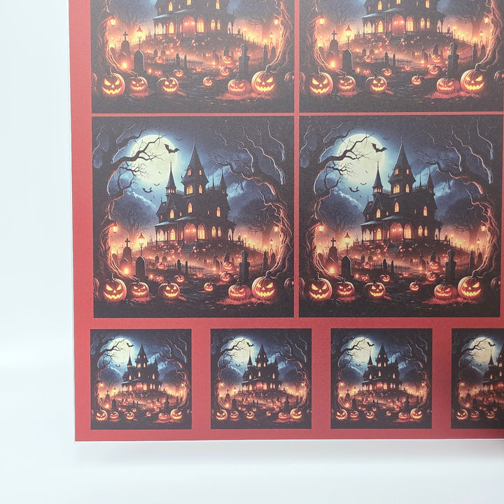 PatternPly® Full Coverage Haunted Mansion 2 Sizes