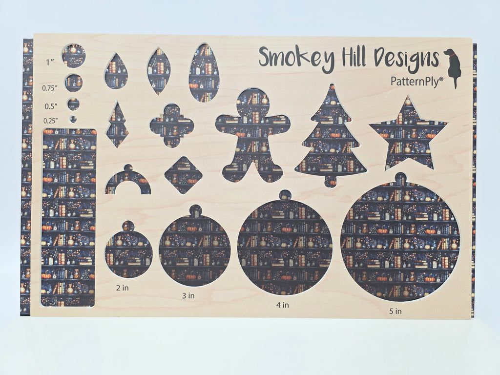 PatternPly® Transparent Witchy Bookshelves product photo 3