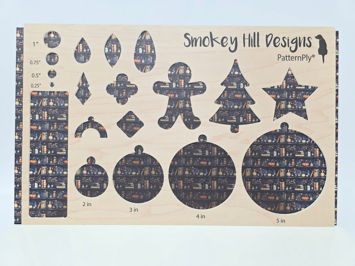 PatternPly® Transparent Witchy Bookshelves product photo 3