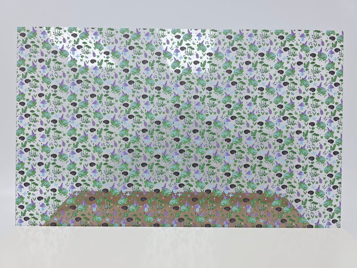 PatternPly® Scattered Witchy Frogs