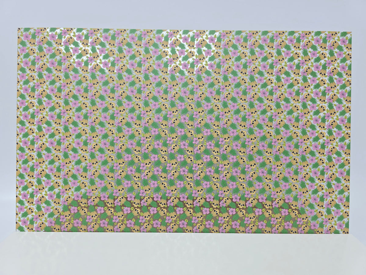 PatternPly® Scattered Luau Skulls MICRO product photo 2