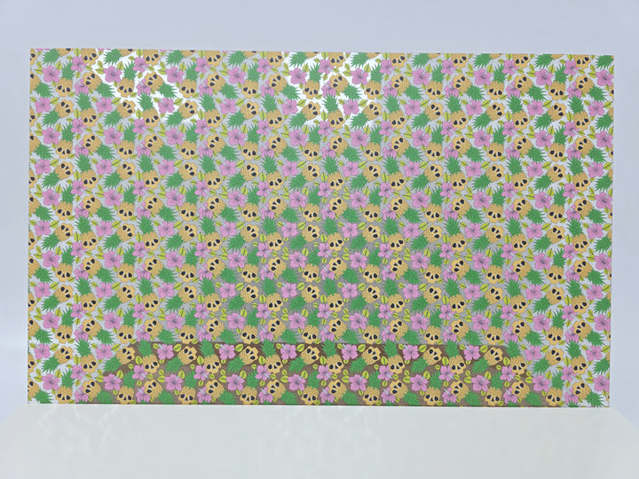 PatternPly® Scattered Luau Skulls