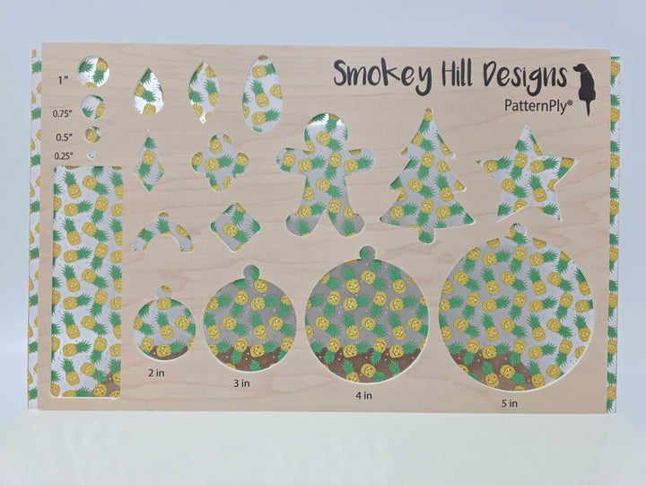 PatternPly® Scattered Jack-o-Pineapples