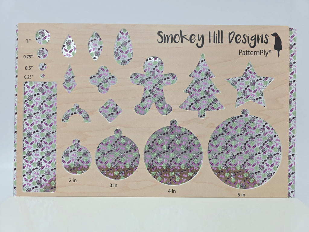 PatternPly® Scattered Purple BikiniWeen MICRO product photo 3