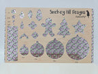PatternPly® Scattered Purple BikiniWeen MICRO product photo 3