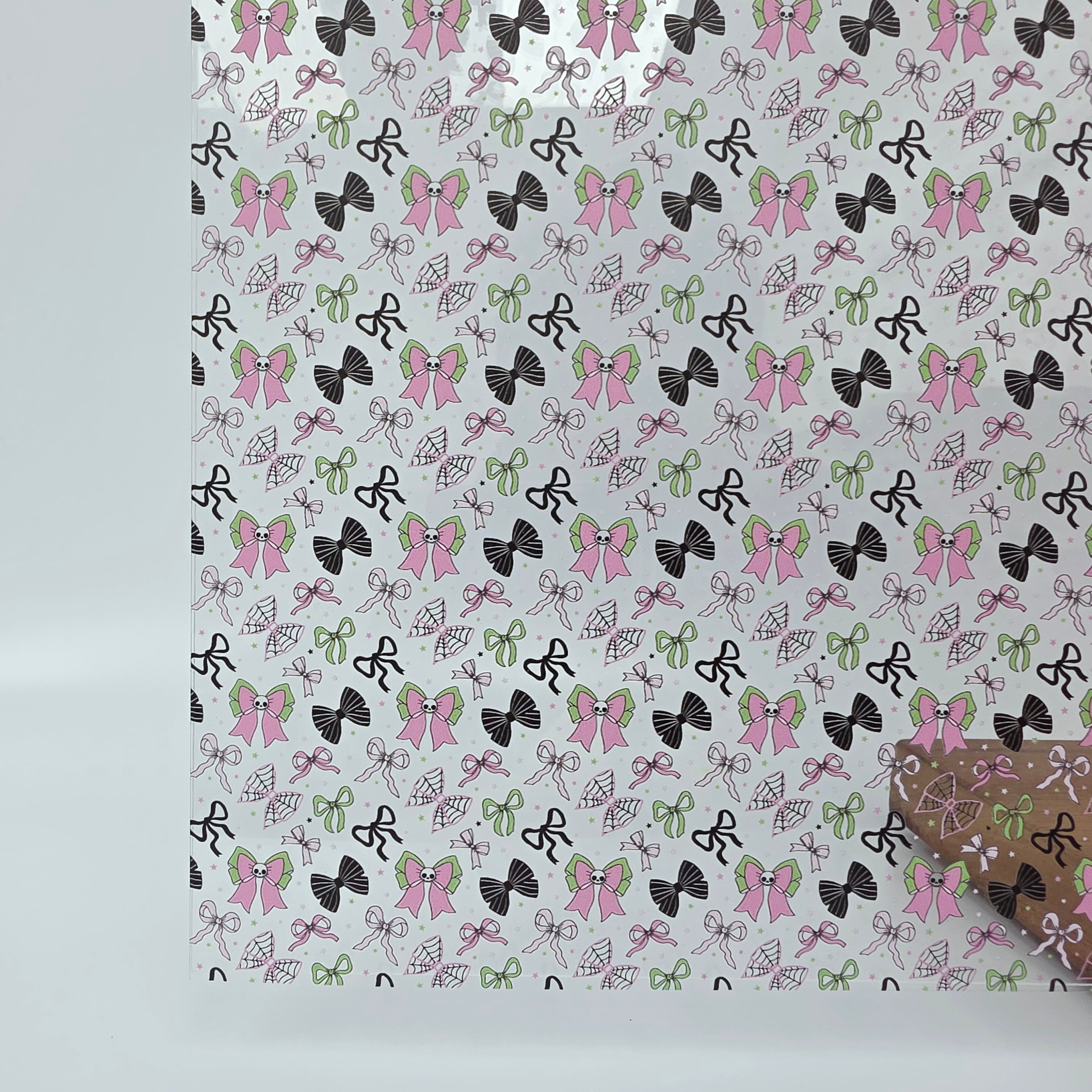 PatternPly® Scattered Bows and Skeletons – Smokey Hill Designs