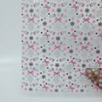 PatternPly® Scattered Fingers and Bows sheet showing the pattern