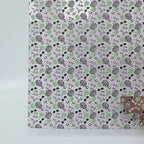 PatternPly® Scattered Pink BikiniWeen MICRO sheet showing the pattern